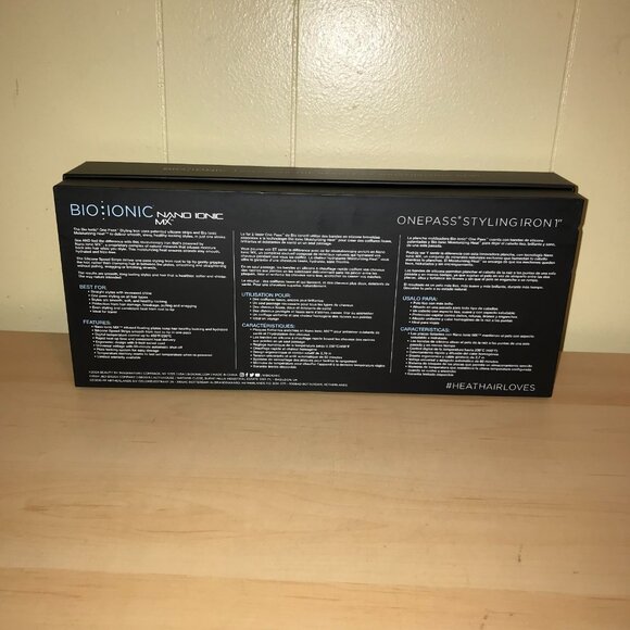 Bio Ionic Nano Ionic MX One Pass Styling Iron 1" - Picture 8 of 12